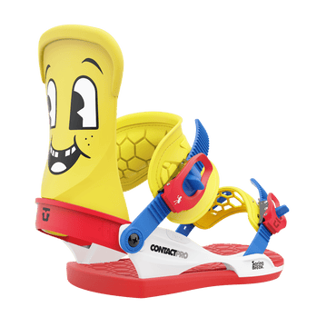 2022 Union Contact Pro Snowboard Binding in Slush Slasher Yellow