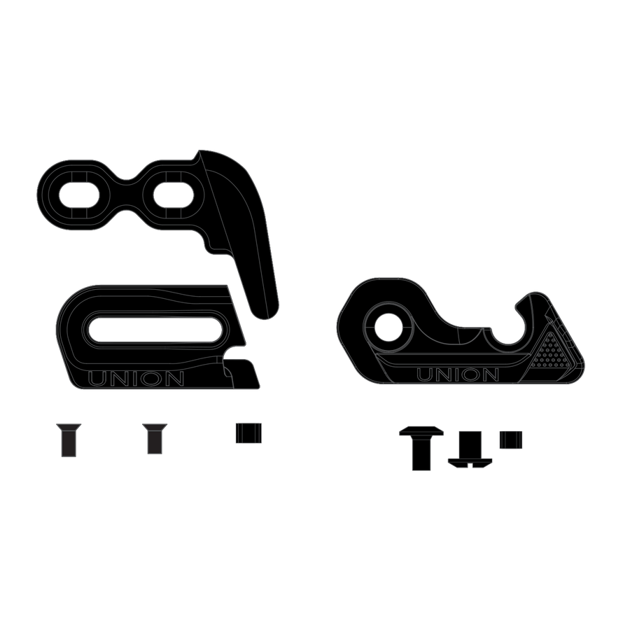 2022 Union Splitboard Clips & Hooks - Integrated Board Inserts