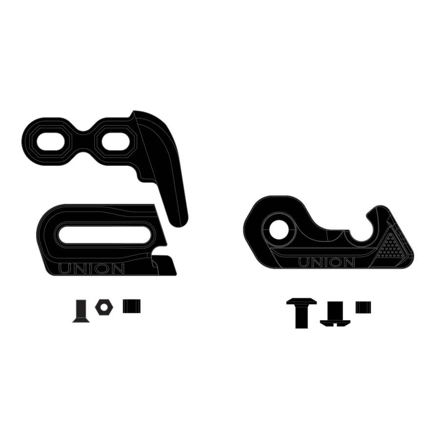 2022 Union Splitboard Clips & Hooks - Pass Through Holes
