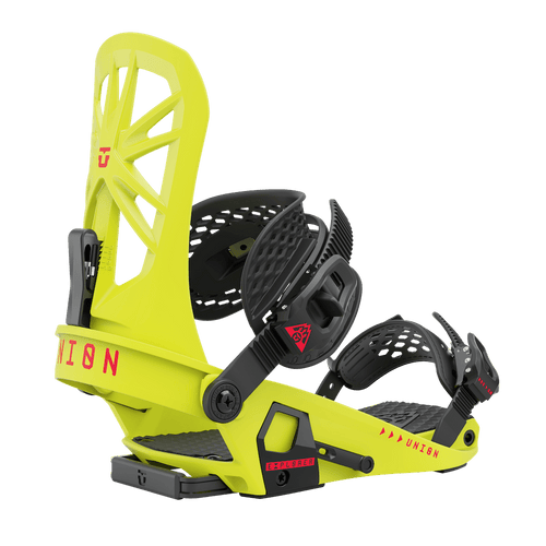 2022 Union Explorer Splitboard Snowboard Binding in Flo Yellow - M I L O S P O R T