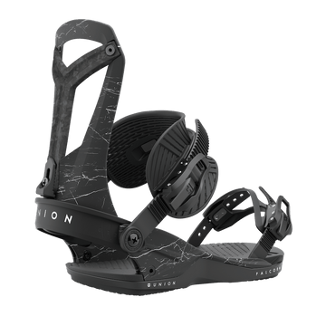 2022 Union Falcor Snowboard Binding in Black Marble