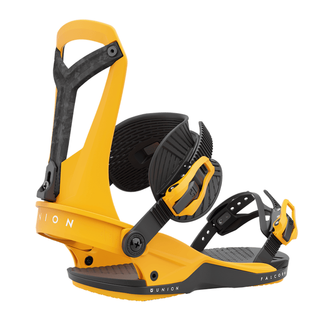 2022 Union Falcor Snowboard Binding in Yellow