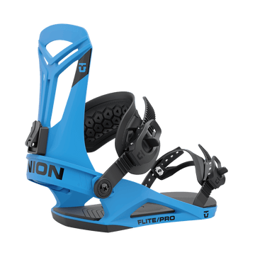 2022 Union Flite Pro Snowboard Binding in Hyper Blue