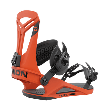 2022 Union Flite Pro Snowboard Binding in Orange