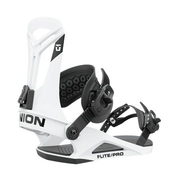 2022 Union Flite Pro Snowboard Binding in White