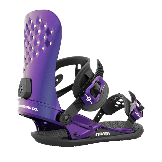 2022 Union Strata Snowboard Binding in Iridescent Purple - M I L O S P O R T