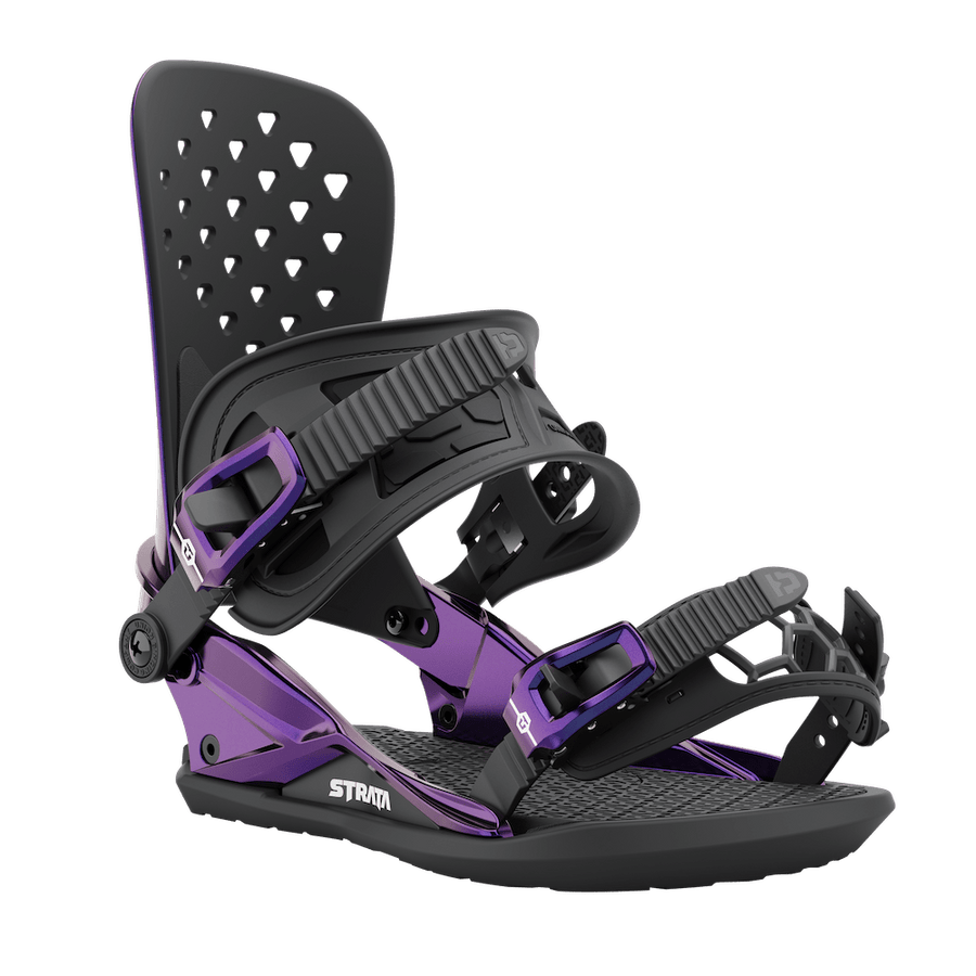 2022 Union Strata Snowboard Binding in Iridescent Purple