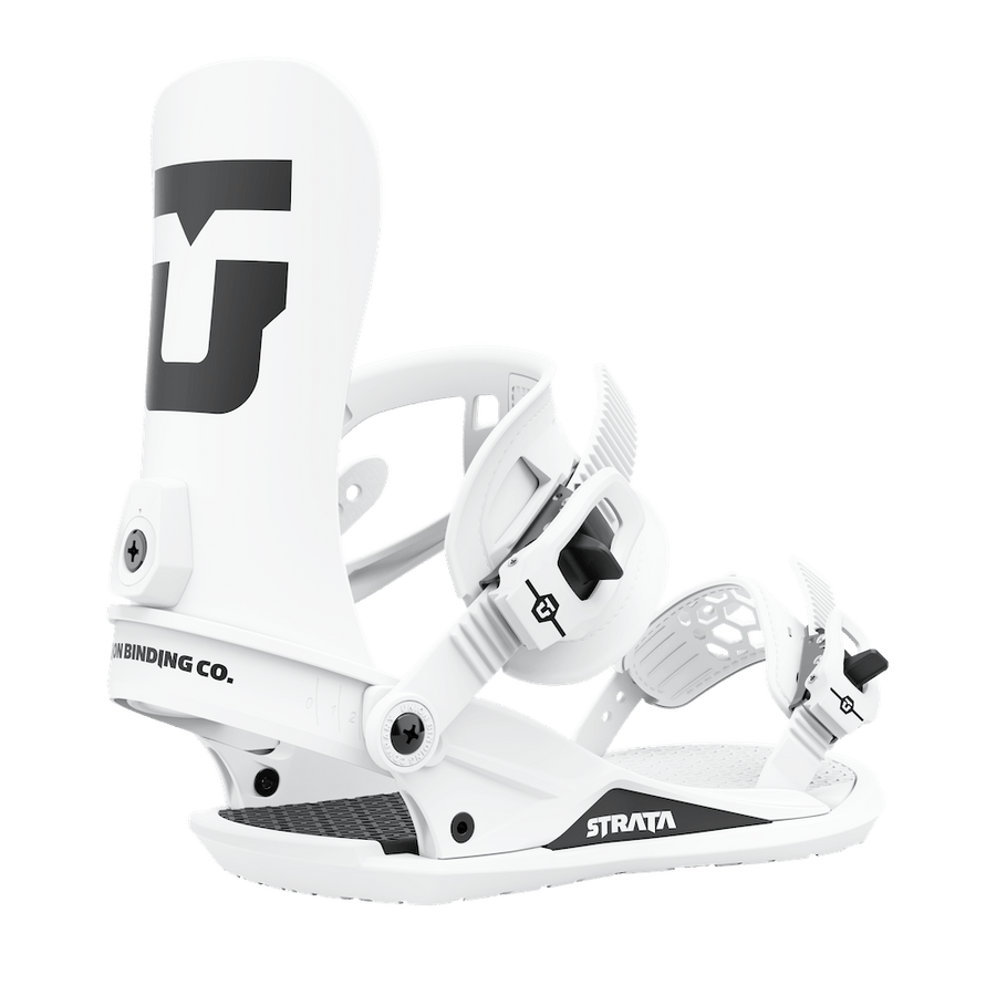 2022 Union Strata Snowboard Binding in White
