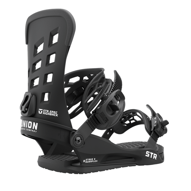 2022 Union STR Snowboard Binding in Black - M I L O S P O R T