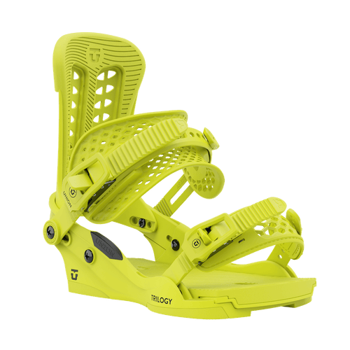 2022 Union Trilogy Womens Snowboard Binding in Flo Yellow - M I L O S P O R T