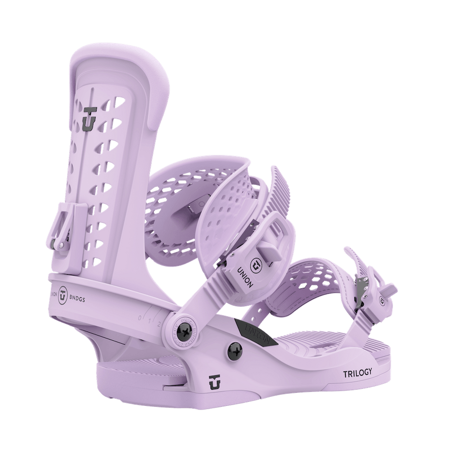 2022 Union Trilogy Womens Snowboard Binding in Lavender