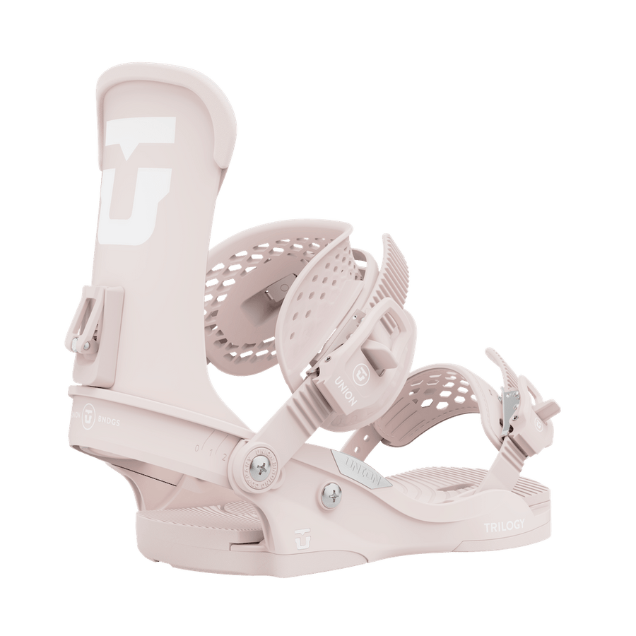 2022 Union Trilogy Womens Snowboard Binding in Soft Pink