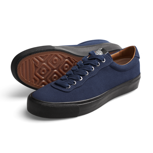 Last Resort AB VM001 Canvas Lo Skate Shoe in Navy and Black