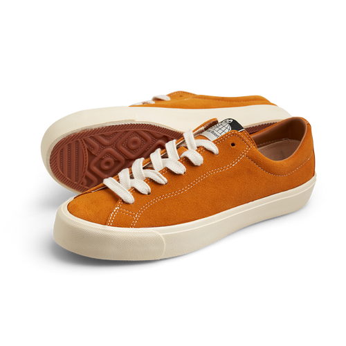 Last Resort AB VM003 Suede Lo Skate Shoe in Cheddar and White - M I L O S P O R T