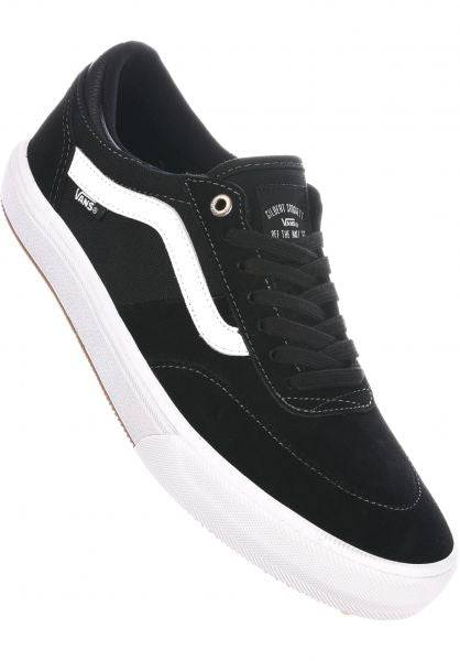 Vans Gilbert Crockett 2 Pro Shoe in Black and White - M I L O S P O R T