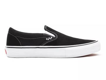 Vans Skate Slip On Shoe in Black and White