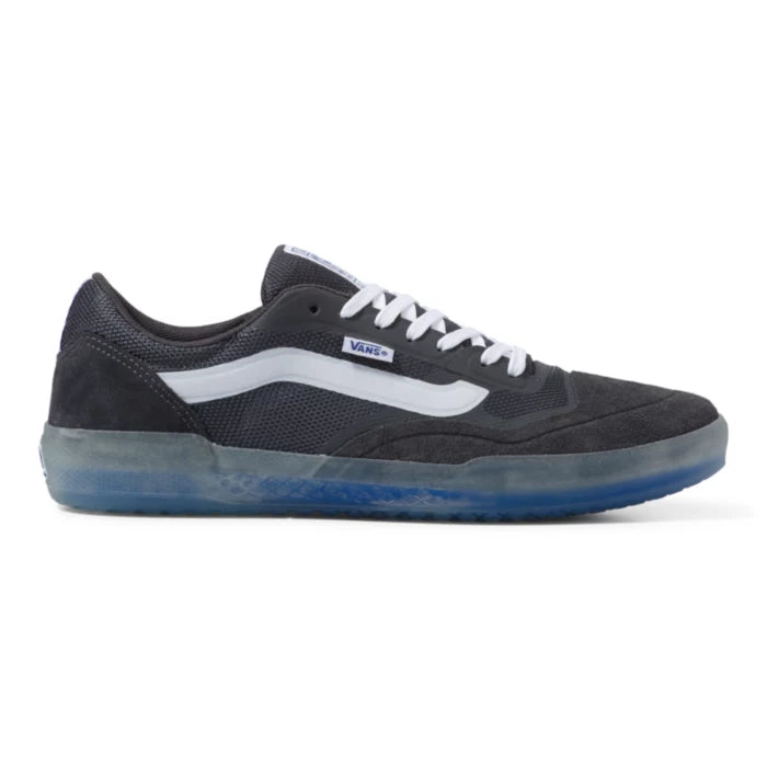 Vans AVE Skate Shoe in Asphalt and Blue - M I L O S P O R T
