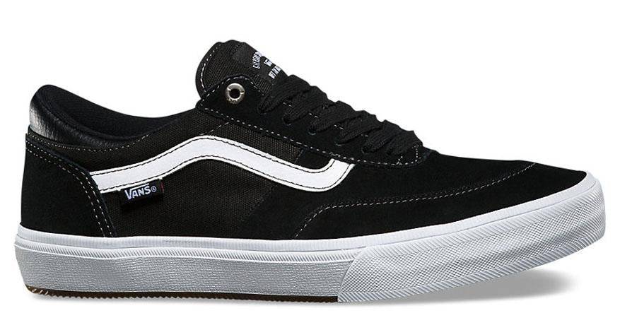 Vans Gilbert Crockett 2 Pro Shoe in Black and White - M I L O S P O R T