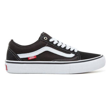 Vans Old Skool Pro Shoe in Black and White