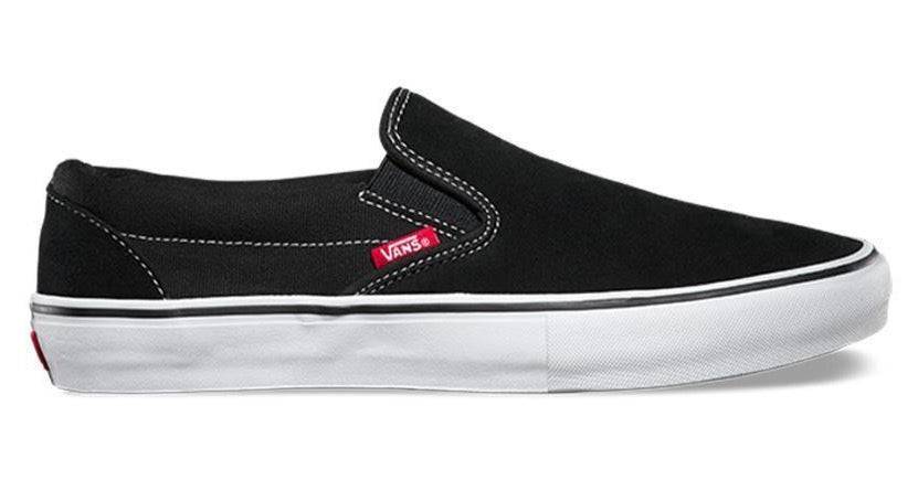 Vans slip on pro black gum 2025