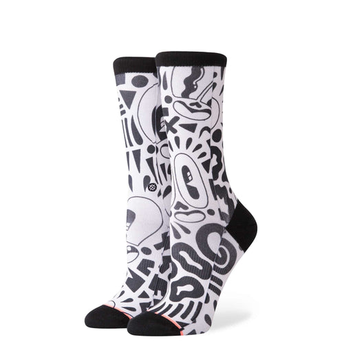 Stance Lookly Lou Womens Sock in White S - M I L O S P O R T
