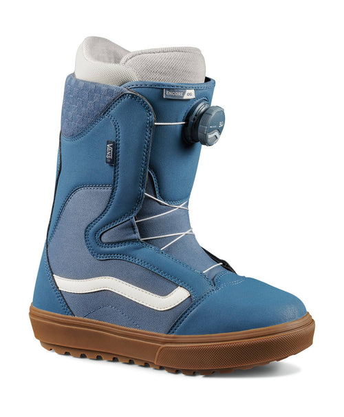 Vans Encore Og Womens Snowboard Boot in Blue and Gum 2023