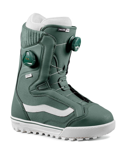 Vans Encore Pro Womens Snowboard Boot in Duck Green 2023 - M I L O S P O R T