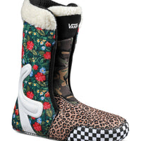 Vans One Done Womens Snowboard Boot in Brown and Black One and