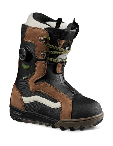 Vans One & Done Womens Snowboard Boot in Brown and Black One and Done Hanna Beaman 2023