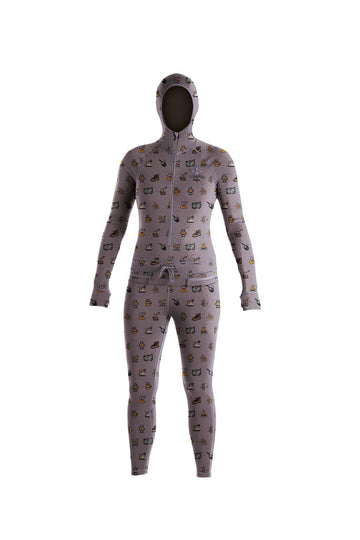 Airblaster Womens Classic Ninja Suit in Lavender Camp 2023