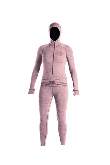 Airblaster Womens Merino Ninja Suit in Rose Quartz 2023