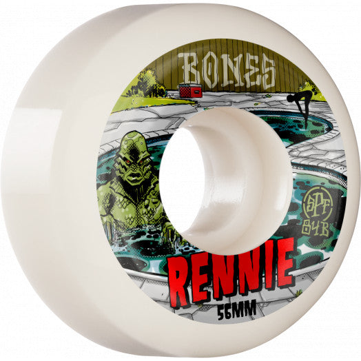 Bones Rennie Pool Lagoon P5 Sidecut Skate Wheels Skatepark Formula 84b