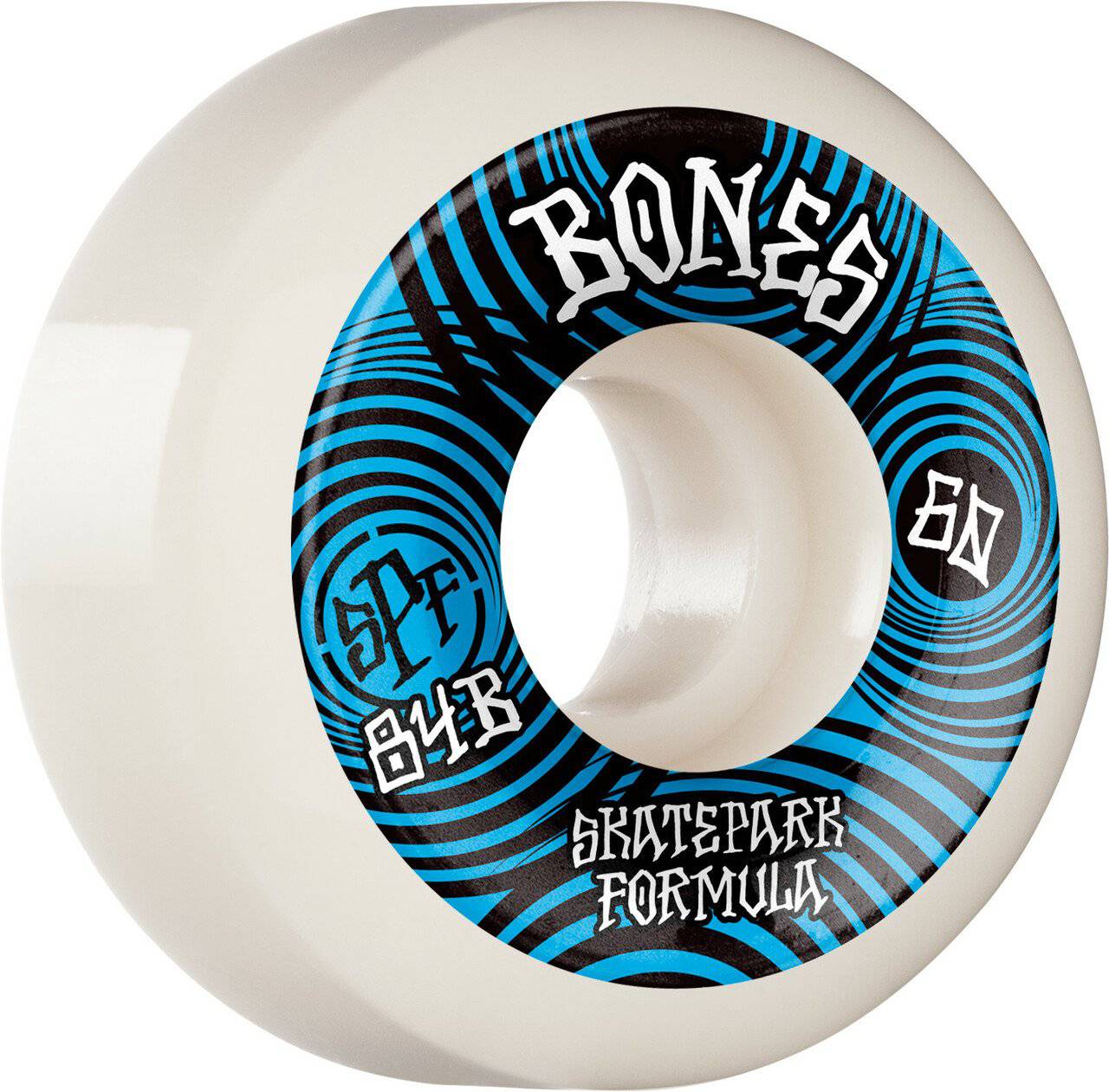 Bones Ripples STF 58mm 84B Skate Wheel in Blue - M I L O S P O R T