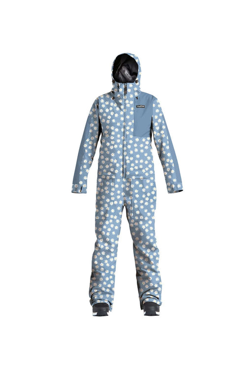 Airblaster W'S Stretch Freedom Suit in Light Blue Daisy 2023 - M I L O S P O R T