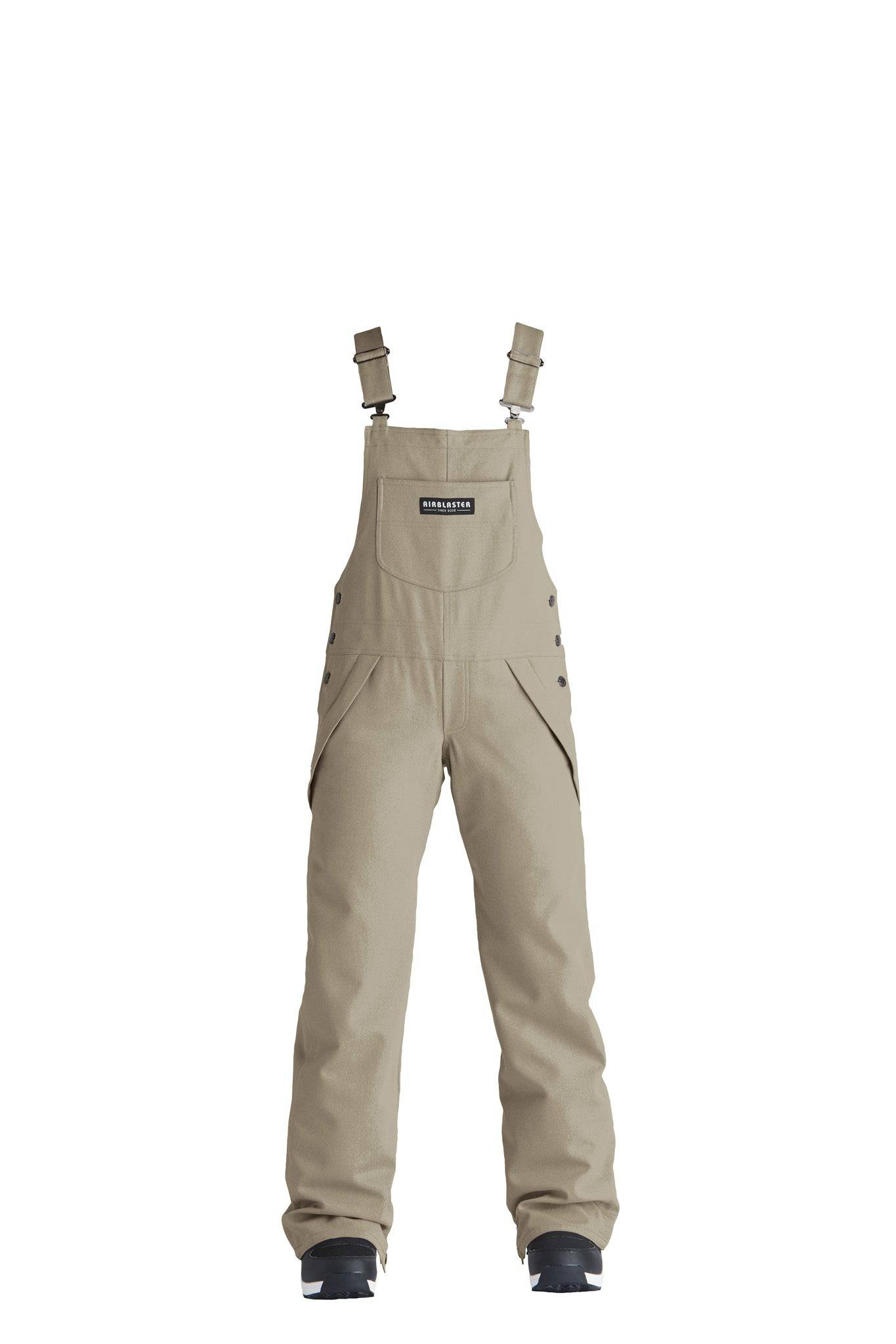 2022 Airblaster Womens Freedom Bib Snow Pant in Goat - M I L O S P O R T