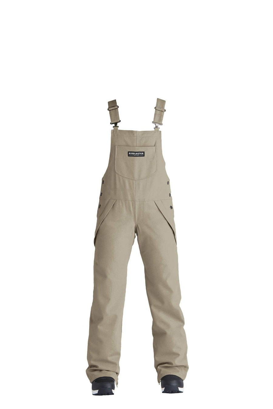 2022 Airblaster Womens Freedom Bib Snow Pant in Goat