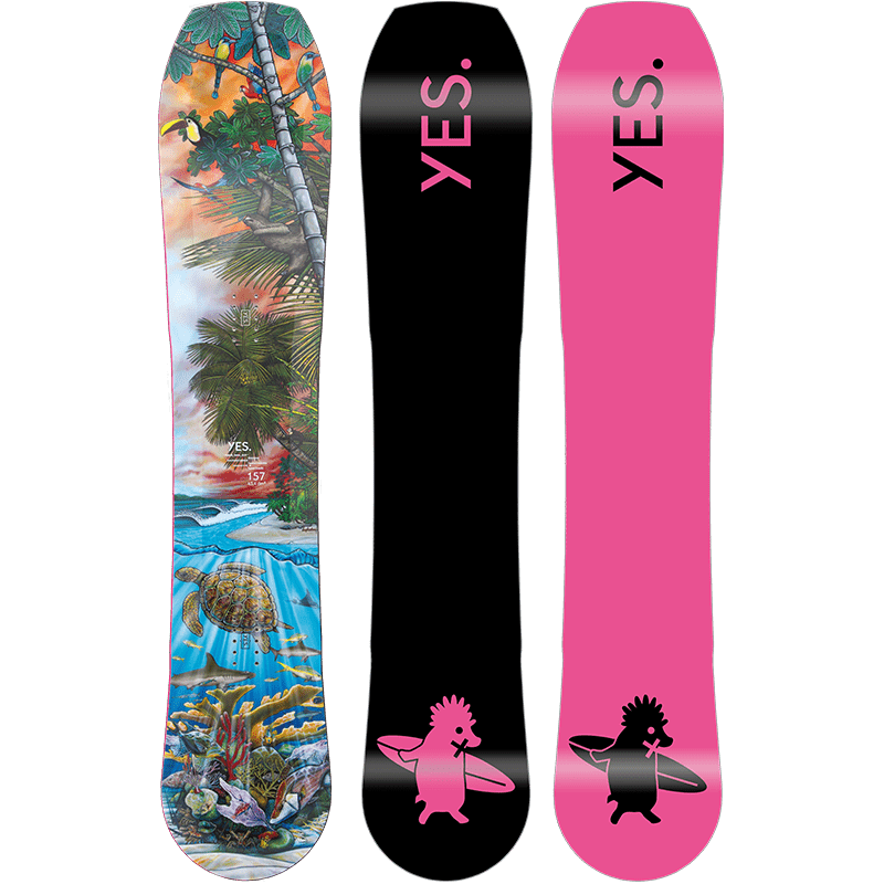 2022 Yes Hybrid Uninc DCP Snowboard (David Carrier Porcheron)