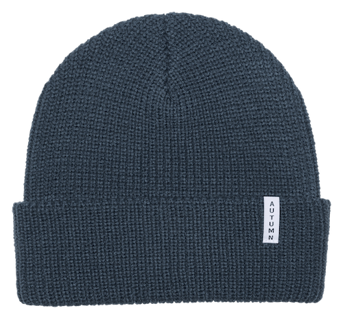 Autumn Basic Youth Beanie In Slate Blue - M I L O S P O R T