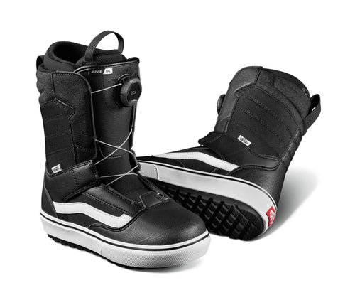 Vans Juvie Og Kids Snowboard Boot in Black and White 2023 - M I L O S P O R T