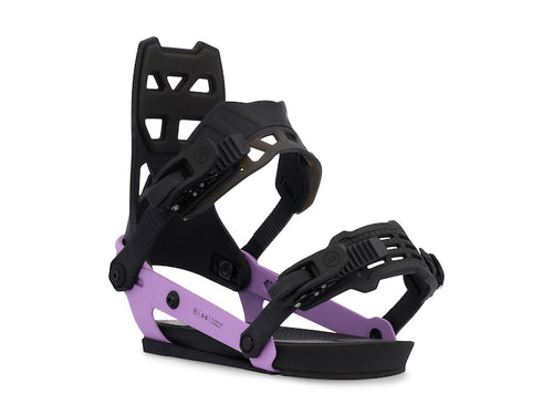 Ride A-8 Snowboard Binding in Purps 2023 - M I L O S P O R T