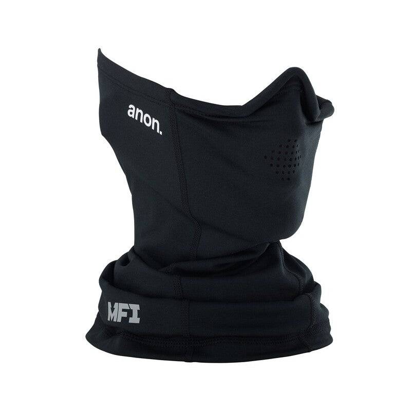 2022 Anon Men's MFI Lightweight Neck Warmer in Black