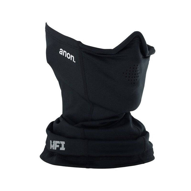 2022 Anon Women's MFI Midweight Neck Warmer in Black - M I L O S P O R T
