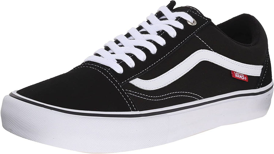 Vans Old Skool Pro Shoe in Black and White
