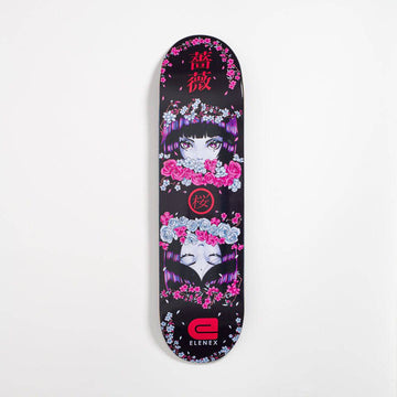 Elenex Cherry Rose Complete Skateboard