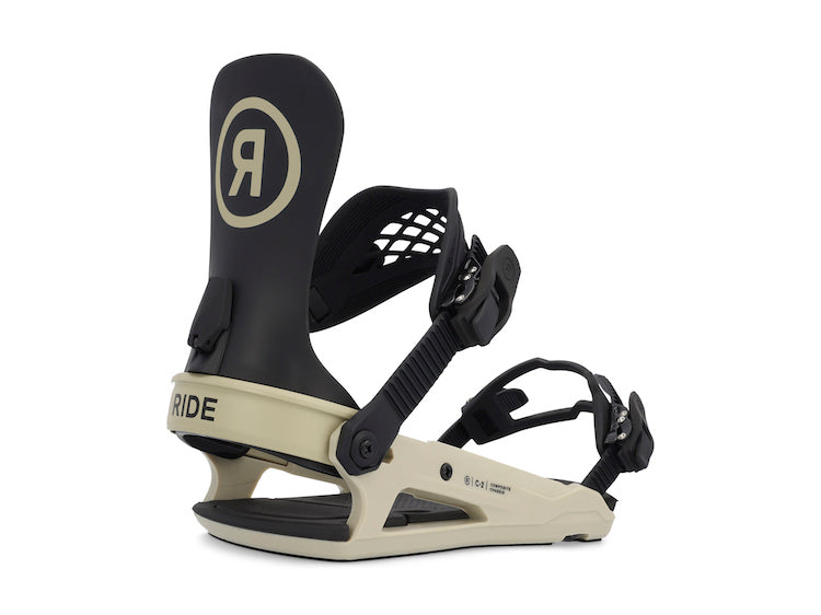 Ride C-2 Snowboard Binding in Khaki 2023