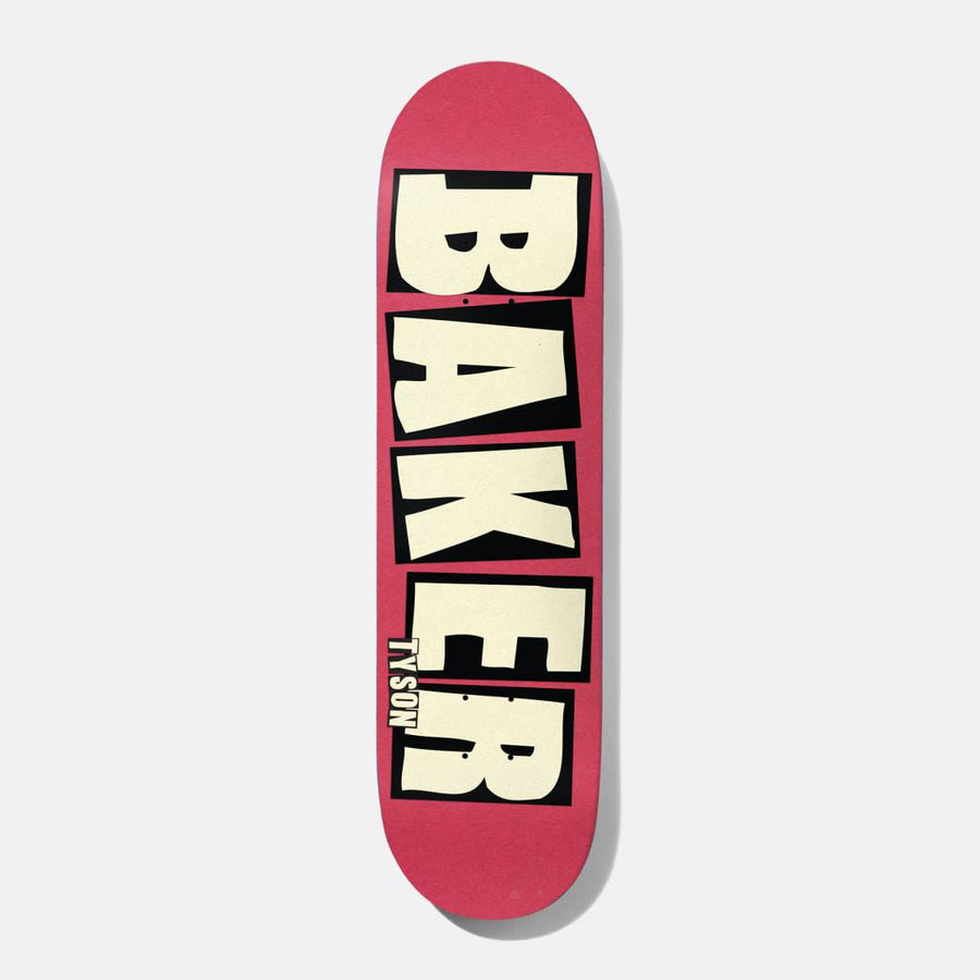 Baker Brand Name Blush Skateboard Deck in 8.475''