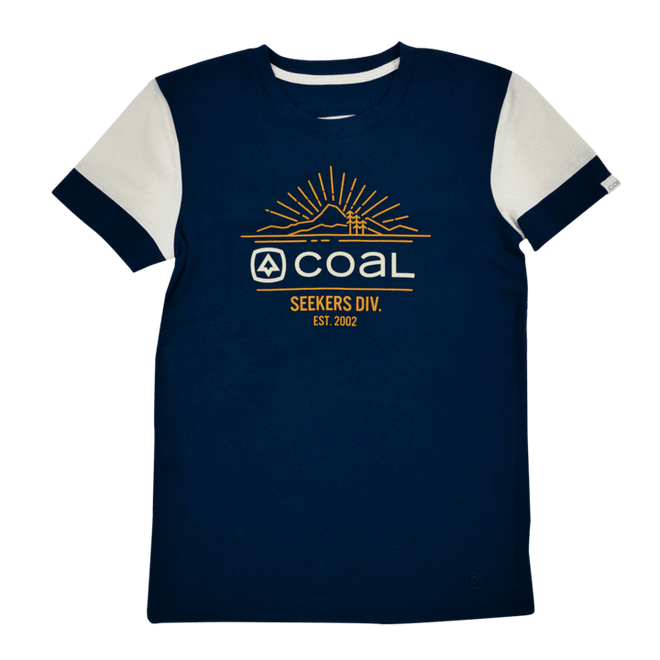 Coal Rialto Womens T-Shirt in Navy Blue - M I L O S P O R T