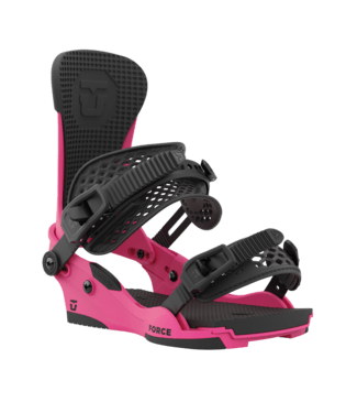 Union Force Snowboard Binding in Pink 2023