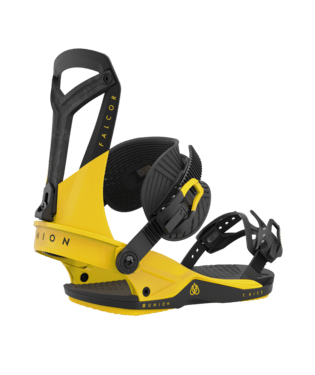 Union Falcor Snowboard Binding in Electric Yellow 2023 - M I L O S P O R T