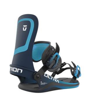 Union Ultra Mens Snowboard Binding in Aqua Blue 2023 - M I L O S P O R T